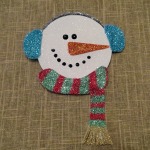 Glitter Snowman CD's