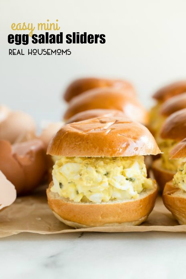 Easy Mini Egg Salad Sliders