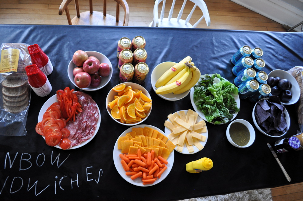 Rainbow Sandwich Bar