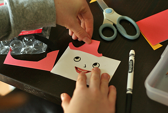 Envelope Hand Puppets Craft