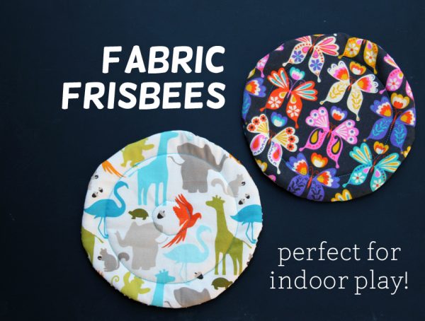 Fabric frisbees for indoor play