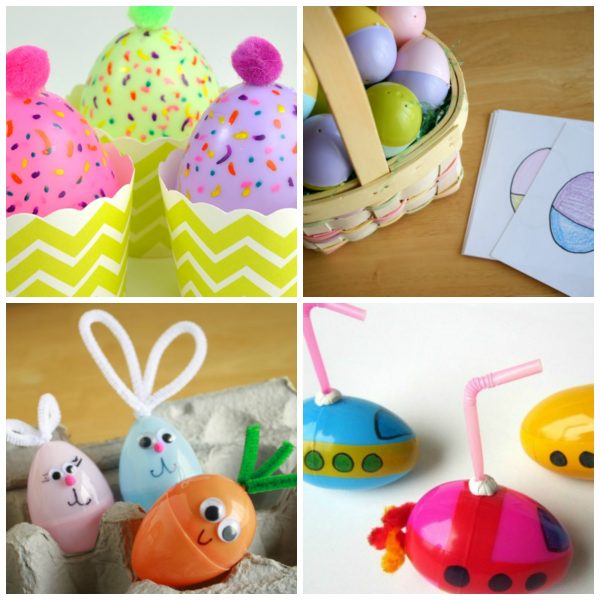 15 Plastic Easter Egg Crafts