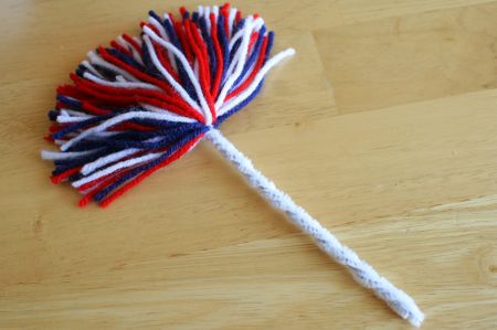 Crafty Firework Pom Pom