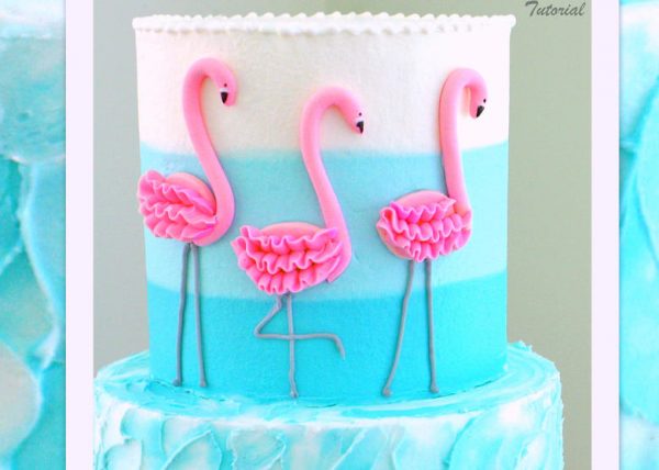 Flamingo Cake