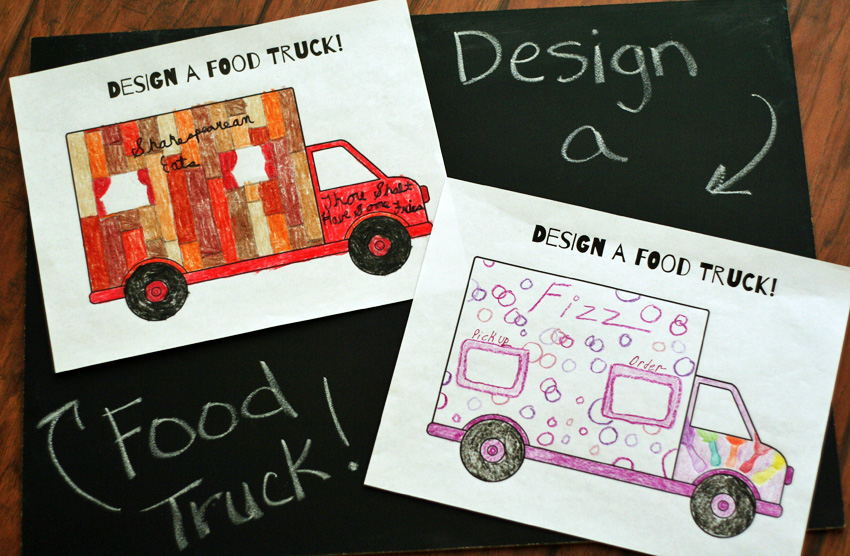 Design Your Own Food Truck Template