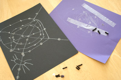 Sticky Spider Webs