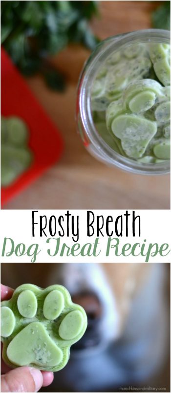 Frosty Breath Dog Treats