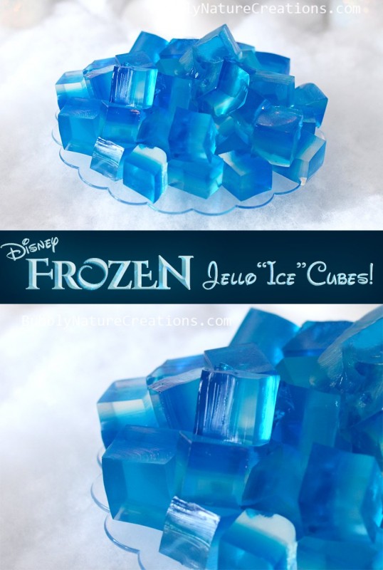 Frozen Inspired ice jello