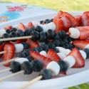 Holiday Fruit Kabobs