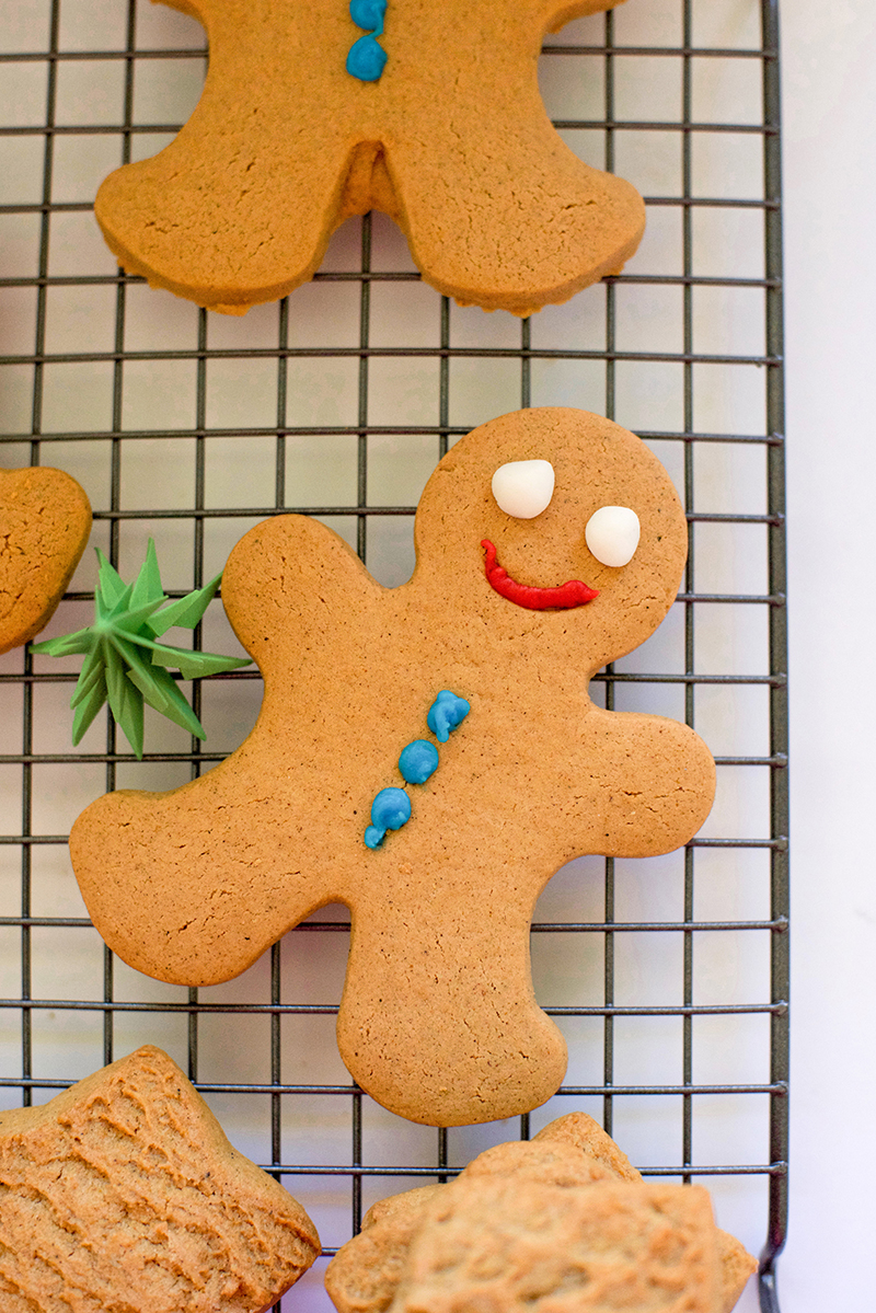 Holiday Gingerbread Cookies