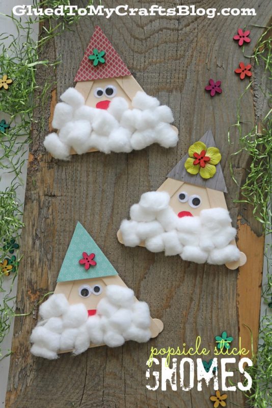 Popsicle Stick Gnomes