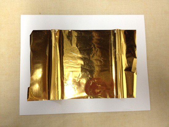 gold foil hallelujah 2