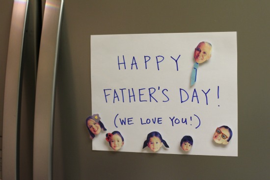 happy fathers day magnets