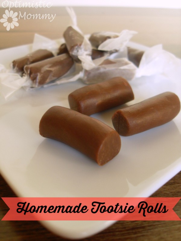 Homemade Tootsie Rolls