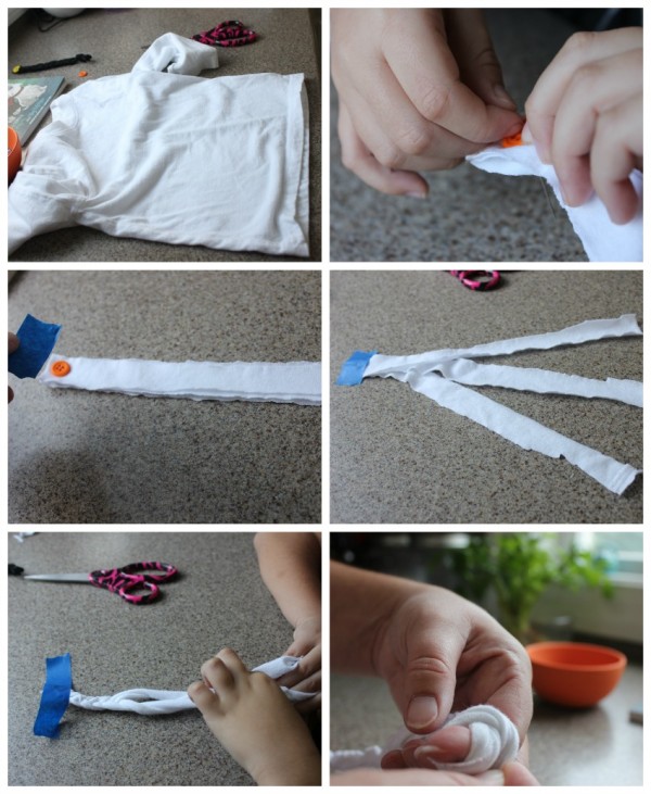 how to make fabric bracelet 