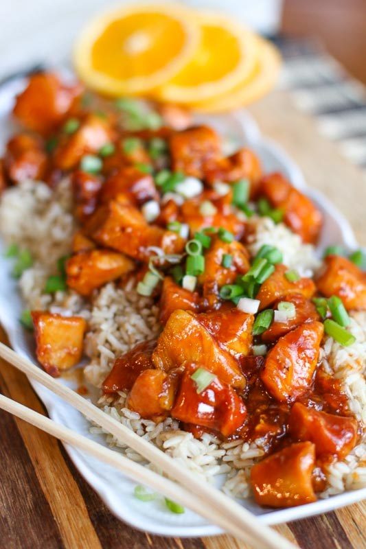 15 Minute Instant Pot Orange Chicken