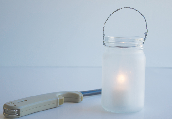 DIY Jar Lantern