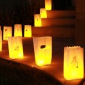 Paper Bag Halloween Craft Luminaries