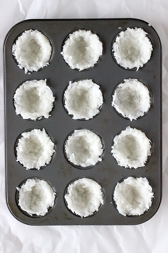 Coconut Macaroon Tartlets Recipe