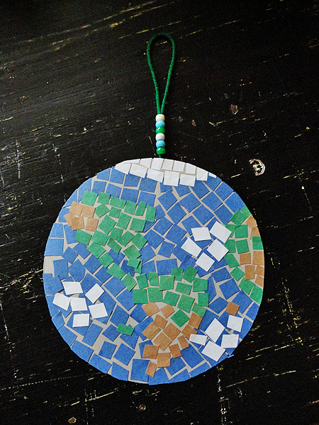 Finished Mosaic Earth