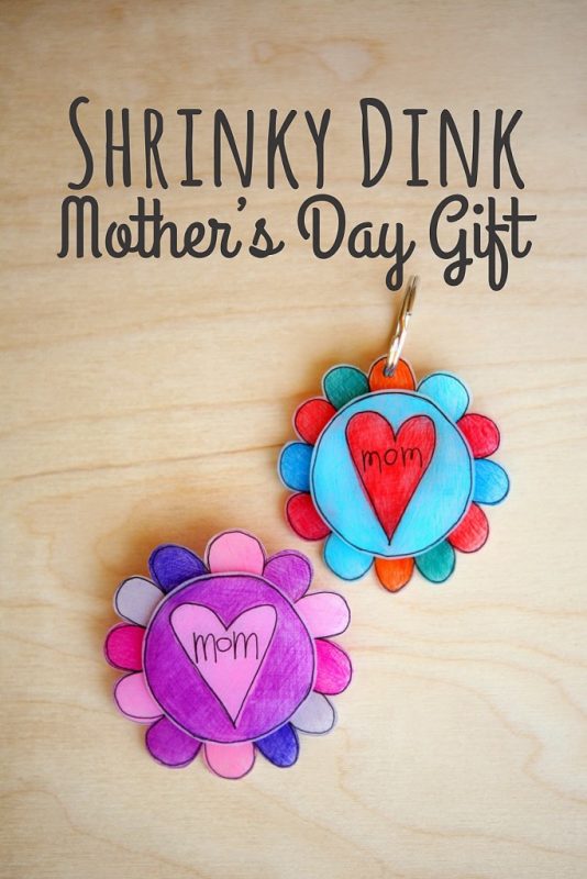 Shrinky Dinks Mother's Day Gift