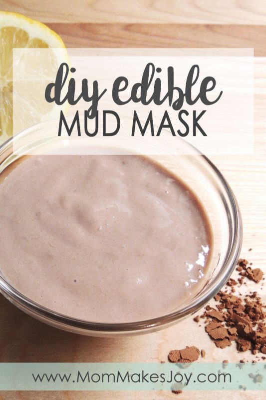 DIY Edible Mud Mask