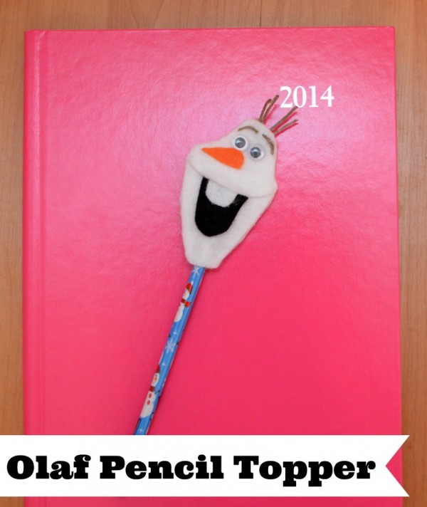 Olaf Pencil Topper