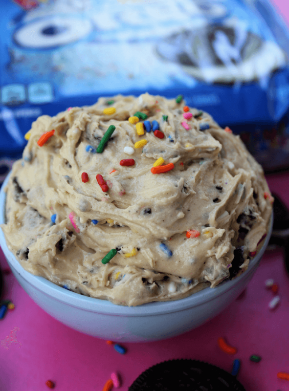 Edible OREO Birthday Cake Cookie Dough