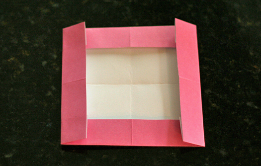 origami frame step 3