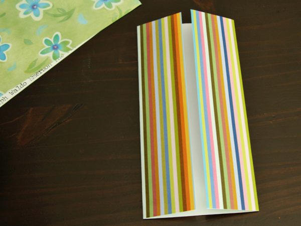 Origami gift card holder instructions