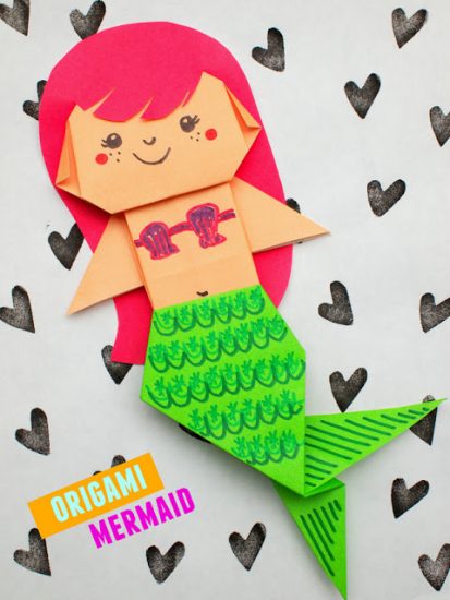 origami-mermaid