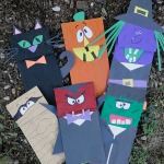 Halloween Paper Bag Puppets