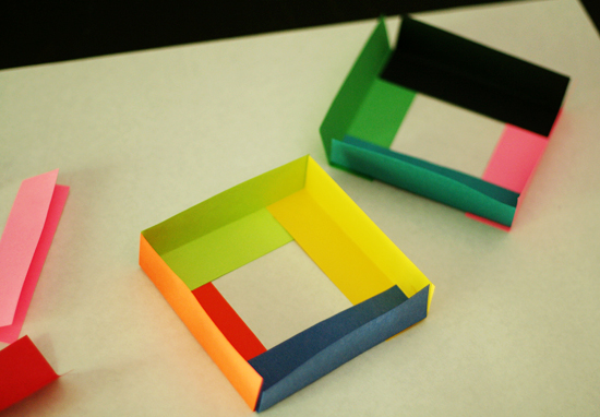 Creating a paper cube