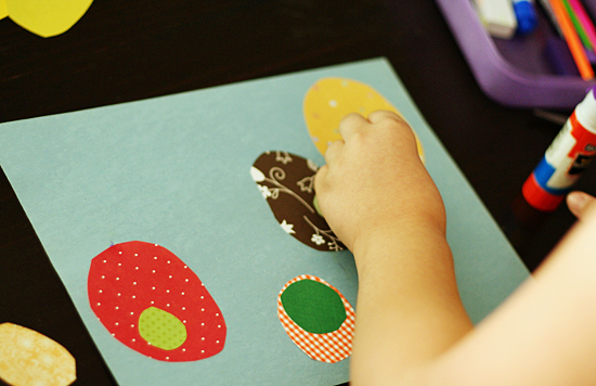 Making paper trees with circles