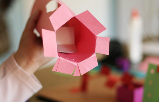 Creating 3-D Paper With Kids