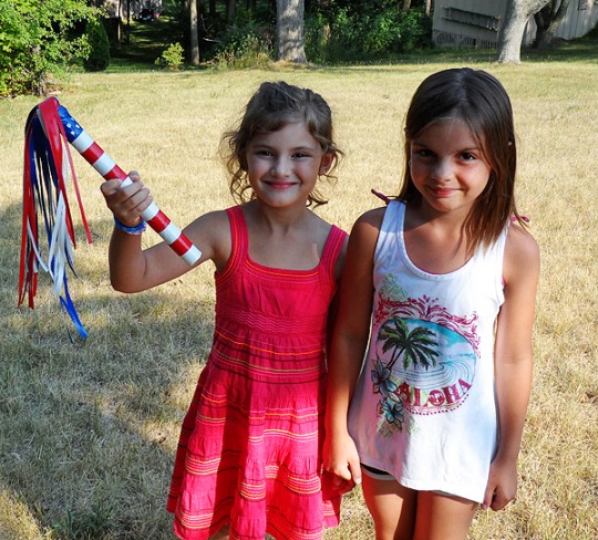 Make a Parade Stick from Duck Tape