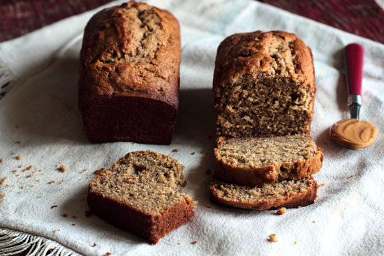 Peanut Butter Banana Bread