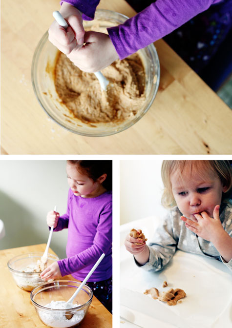 Mixing Up The Play Dough