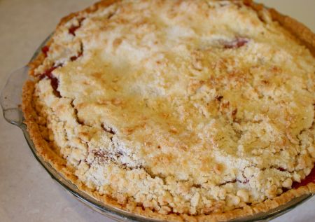 Rhubarb Strawberry Pie