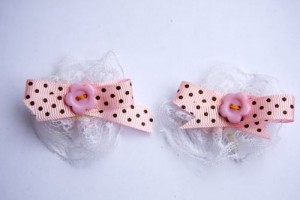 Baby Hair Barrettes Tutorial