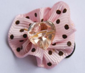 pink ribbon clippie