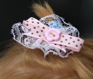 Pink Baby Hair Barrettes Tutorial