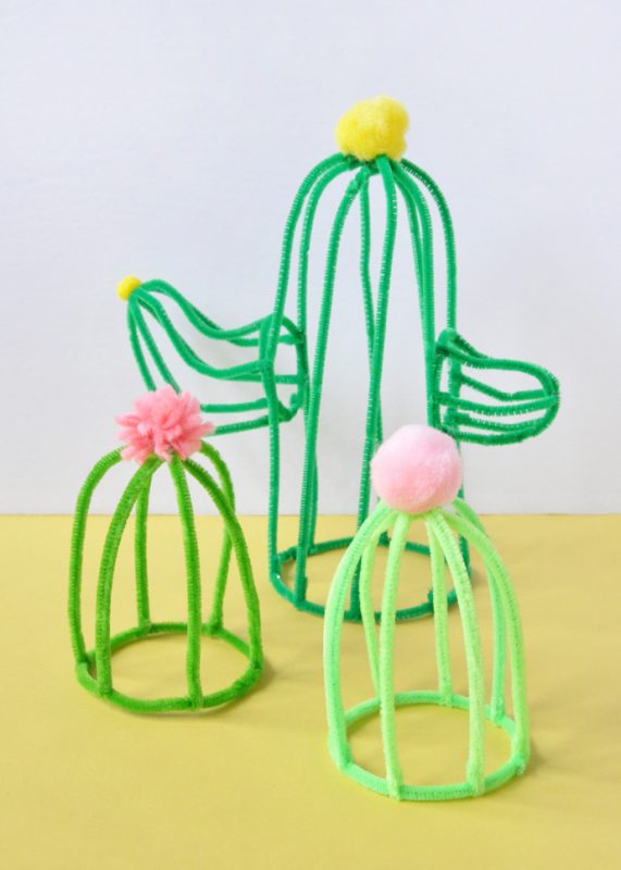 DIY Pipe Cleaner Cacti