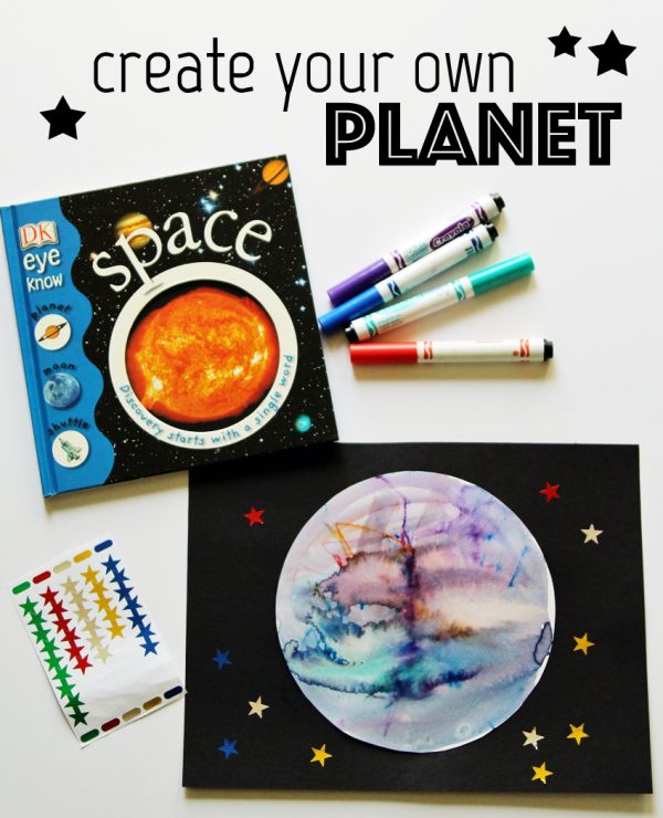 Create your own planet with this fun and easy art project