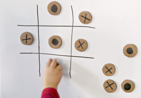 playing tic tac toe