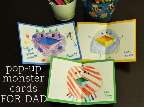 DIY: Origami Pop-Up Father's Day Card