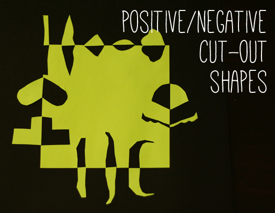 Positive/Negative Cut-Out Shape Project