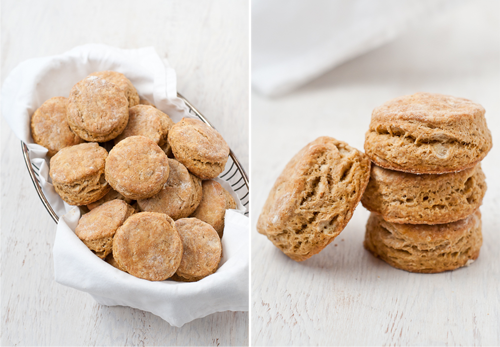 Flaky Pumpkin Biscuits