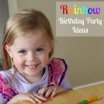 Rainbow Birthday Party Ideas