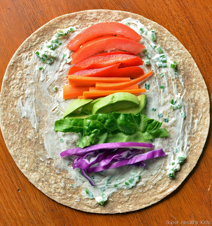 Rainbow Lunch Wrap